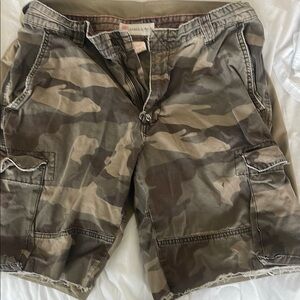 Camo Cargo Shorts
